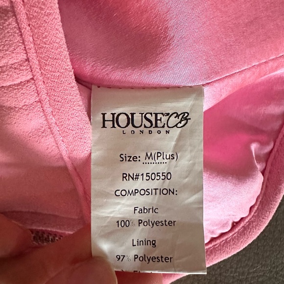 House of CB Pink Corset Top Barbie Core Size Medium Plus - Picture 3 of 3